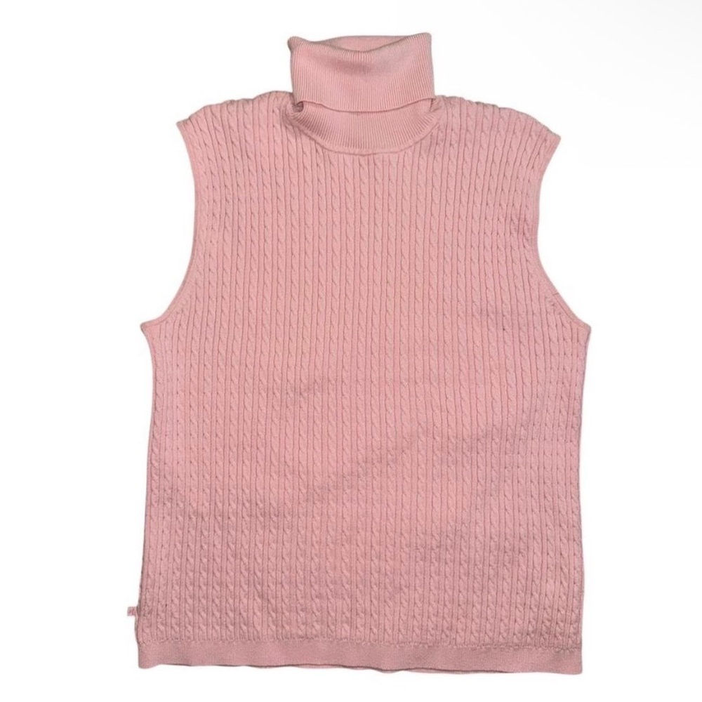 Ralph Lauren Pink Cable Knit Sweater
